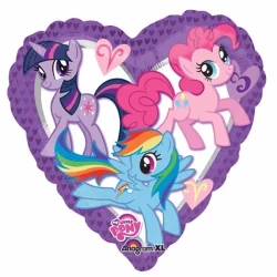 Balloon 45cm My Little Pony Characters Heart