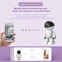 PODOFO 1080P HD Wireless Baby Monitor WiFi IP Camera with Motion Detection & Two-Way Audio