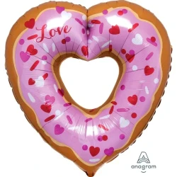 Open Heart Donut Balloon Supershape