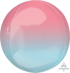 Orbz Balloon Xl Ombre Red & Blue