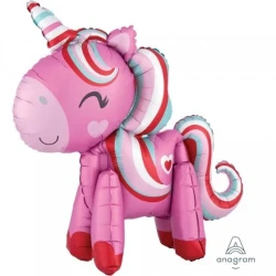 Ci Multi-Balloon Standing Magical Unicorn Love A75