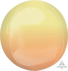 Orbz Balloon XL Ombre Yellow & Orange