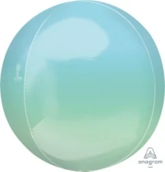 Orbz Balloon Xl Ombre Blue & Green