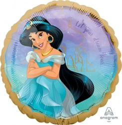 Foil Balloon - 45cm Standard Hx Aladdin Jasmine Once Upon A Time