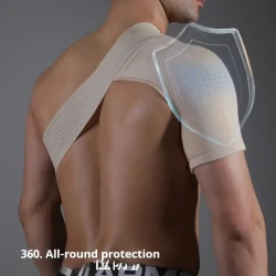 JINGBA Shoulder Brace - Support and Compression Sleeve for Rotating Cuff Tears and Joint Pain Relief