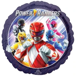 45cm Standard Hx Balloon Power Rangers Group