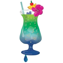 Supershape Xl Tropical Blue Hawaiian Drink