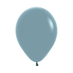 Sempertex 30cm Pastel Dusk Blue Latex Balloons  - Pack of 100