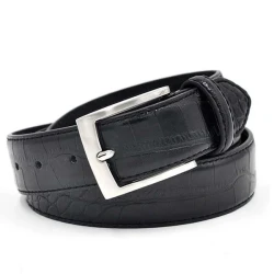 Pin Buckle Crocodile Belt