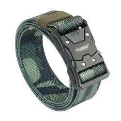 Men's Casual Tactical Camouflage Buckle Nylon Belt