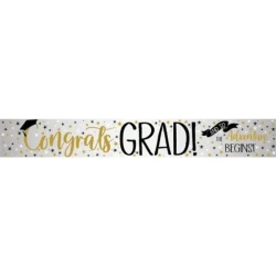 Graduation Foil Banner 2.7m