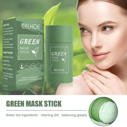 Green Tea Solid Mask Deep Cleansing and Hydrating Mask