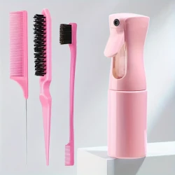 4Pcs/Set Watering Can Hair Styling Comb Set