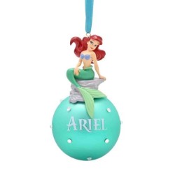 DISNEY CHRISTMAS: ARIEL ON GLASS BAUBLE