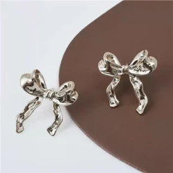 Bow Earrings Simple Style Fashionable