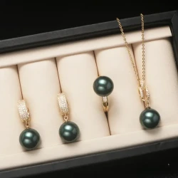 Pearl Jewelry Set For Women,