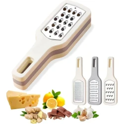 3 In 1 Cheese Grater Portable Handheld Stainless Steel Vegetable Grater Kitchen Tools