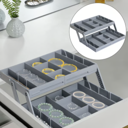 Multi-Level Smart Drawer Organizer