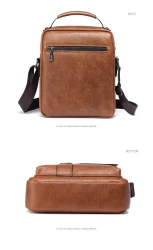 1/2pcs Crossbody Bag, Men's Shoulder Bag,