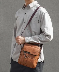 1/2pcs Crossbody Bag, Men's Shoulder Bag,