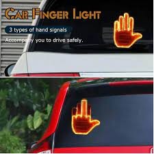 Finger Car Light with Remote