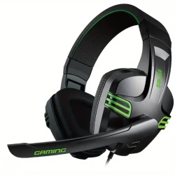 Gaming Wired Headphones - Amplified Stereo Sound