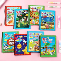 Children Reusable Coloring Book Magic Water Drawing Book DIY Kindgarten Graffiti Painting Drawing Toys Early Education Toys