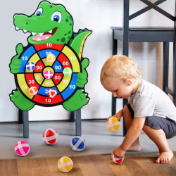 Educational Dart Board Games for Children Indoor Outdoor Party Play Games Kids Dartboard with Sticky Balls Sports Games For Kids