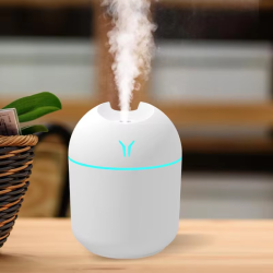 Mini Air Humidifier Aroma Essential Oil Diffuser For Home Car Ultrasonic Mute Mist Maker Diffuser with LED Color Lamp