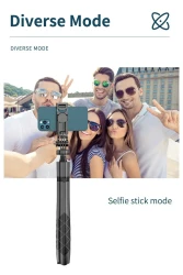 Cross-border Selfie Stick Double Fill Light Bluetooth-compatible Handheld Stabilizer Floor Telescopic Rod Stand For Live Streaming