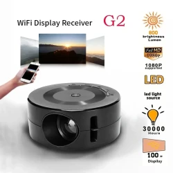 Portable Mobile Phone Wired Same Screen Projector