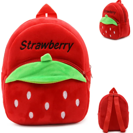 Children baby baby baby backpack backpack backpack young strawberry nursery aliexpress foreign trade Taobao