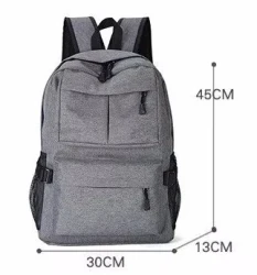 Creative wear-resistant computer shoulder bag USB waterproof shoulder bag travel bag student bag