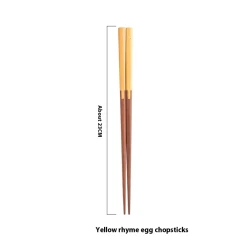 Japanese Mortise Style Chopsticks Gift Wooden Bowl Chopsticks Simple Rice Bowl Chopsticks