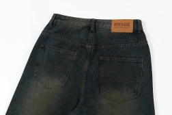 Make Old Ripped Dirty Denim Trousers For Men