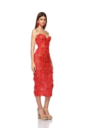 Women's Fashion Summer Lace Banquet Dress