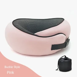 GiftTree™ Pink Neck Pillow (Velcro)