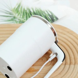 USB Rechargeable Electric Coffee Mug - Automatic Magnetic Cup