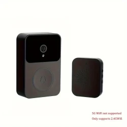 Wireless Video Doorbell with Camera - WiFi, Wide Angle, 2-Way Audio