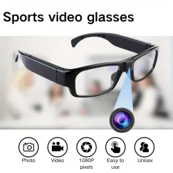 Wearable 1080P HD Camera Glasses - Smart Video Camera