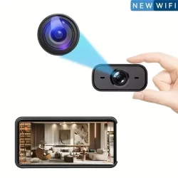 Mini Wi-Fi Security Camera with Audio & Video Recording - Night Vision, Motion Detection