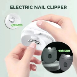 Electric Rechargeable Nail Scissors with Light