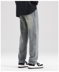 Straight Men's Loose Thin American Long Pants