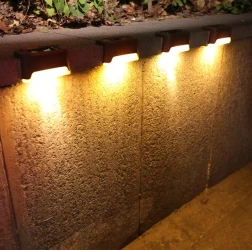 LED Solar Lamp Path Staircase Outdoor Waterproof Wall Light