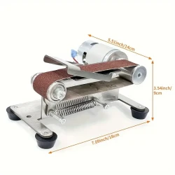 1 Set Mini Electric Sander, Jewelry Making Polisher and Abrasive Polisher for Arts, Crafts and Sewing Supplies, DIY Polishing and Sharpening, Household Knife Sharpener, Multi-Function Sharpener, Electric Sander for Metalworking and Woodworking, Outdoor Kn