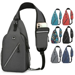 Men's Multifunctional Canvas Crossbody Bag