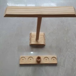 Toss the Ring Game - Wooden Toy and Interactive Board Game for Family Fun