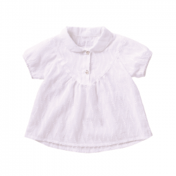 Shirt White Short Sleeve | 1y-4y