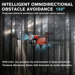 Autel Robotics EVO Lite Plus Premium Bundle, 1'' CMOS Drone With 6K HDR Camera, 40 Minutes, 3 Axis Gimbal UAV 3-Way Obstacle Avoidance, 7.4 Miles Transmission, Lite+ Fly More Combo