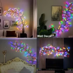 AMill 8-Pattern USB Vine Decorative Lights - 96 LED Branch Lights